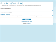 Tablet Screenshot of gustodolce.blogspot.com