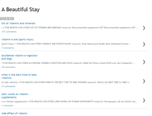 Tablet Screenshot of abeautifulstay.blogspot.com
