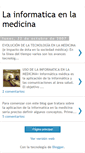 Mobile Screenshot of informaticaenlamedicina.blogspot.com