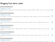 Tablet Screenshot of bloggingfromdownunder.blogspot.com