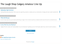 Tablet Screenshot of calgarylaughshop.blogspot.com