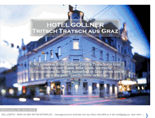 Tablet Screenshot of hotel-gollner-graz.blogspot.com