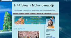 Desktop Screenshot of mukundananda.blogspot.com