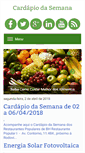 Mobile Screenshot of cardapiodasemana.blogspot.com