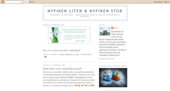 Desktop Screenshot of nyfikenlitens.blogspot.com