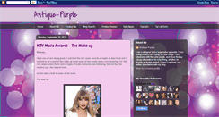 Desktop Screenshot of antique-purple.blogspot.com