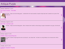 Tablet Screenshot of antique-purple.blogspot.com