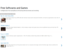 Tablet Screenshot of msoftwaresandgames.blogspot.com