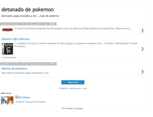 Tablet Screenshot of blogdetonadodepokemon.blogspot.com