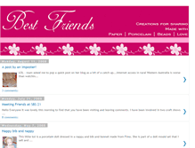 Tablet Screenshot of bestfriendsdolls.blogspot.com