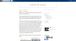 Desktop Screenshot of cartedesally.blogspot.com