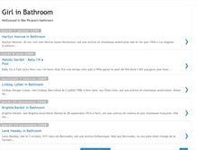 Tablet Screenshot of girl-in-bathroom.blogspot.com