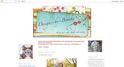 Desktop Screenshot of designsbybrooke.blogspot.com