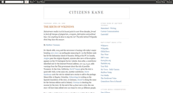 Desktop Screenshot of citizenskane.blogspot.com