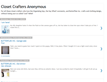 Tablet Screenshot of closetcraftersanonymous.blogspot.com