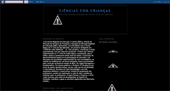 Desktop Screenshot of cienciascomcriancas.blogspot.com