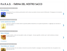 Tablet Screenshot of farinadelnostrosacco.blogspot.com