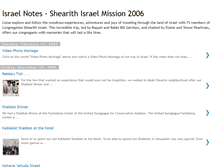 Tablet Screenshot of israelmission06.blogspot.com