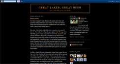 Desktop Screenshot of greatlakesgreatbeer.blogspot.com