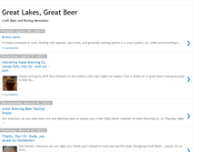 Tablet Screenshot of greatlakesgreatbeer.blogspot.com