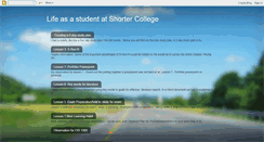 Desktop Screenshot of emory-lifeasastudentatshortercollege.blogspot.com