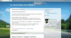 Desktop Screenshot of filosofandonaescola.blogspot.com