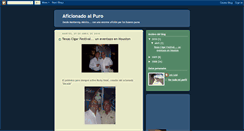 Desktop Screenshot of aficionadoalpuro.blogspot.com