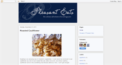 Desktop Screenshot of pleasanteats.blogspot.com