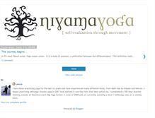 Tablet Screenshot of niyamayoga.blogspot.com