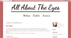 Desktop Screenshot of missmakeupmaria.blogspot.com