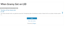 Tablet Screenshot of grannyonlsd.blogspot.com