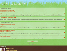 Tablet Screenshot of here2inspireu.blogspot.com