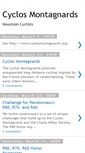 Mobile Screenshot of cyclosmontagnards.blogspot.com