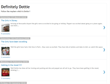 Tablet Screenshot of dottiesadventures.blogspot.com