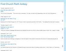 Tablet Screenshot of firstchurchperthamboy.blogspot.com