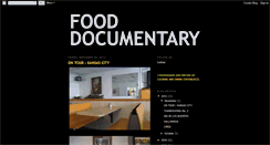 Desktop Screenshot of fooddocumentary.blogspot.com