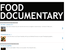 Tablet Screenshot of fooddocumentary.blogspot.com