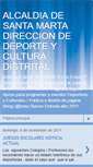 Mobile Screenshot of deporteyculturadistrital.blogspot.com