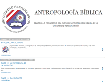 Tablet Screenshot of antropologia-biblica.blogspot.com