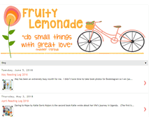 Tablet Screenshot of fruitylemonade.blogspot.com