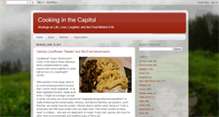 Desktop Screenshot of cookinginthecapitol.blogspot.com