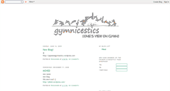 Desktop Screenshot of gymnicestics.blogspot.com