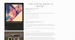 Desktop Screenshot of chapters-of-herlife.blogspot.com