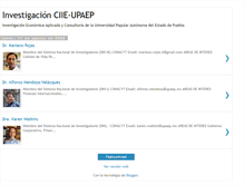 Tablet Screenshot of ciie-investigacion.blogspot.com
