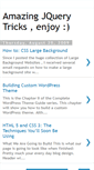 Mobile Screenshot of jquery-tricks.blogspot.com