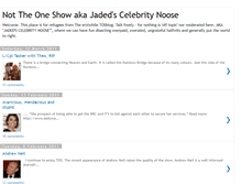 Tablet Screenshot of nottheoneshow.blogspot.com