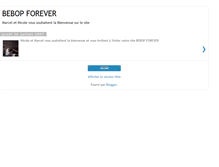 Tablet Screenshot of bebop-forever.blogspot.com