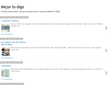 Tablet Screenshot of mejorlodigo.blogspot.com