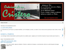 Tablet Screenshot of cronicasdeuncristero.blogspot.com