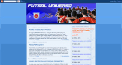 Desktop Screenshot of futsaluniverso.blogspot.com